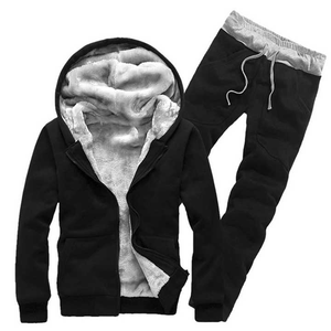 Personalizado 2025 último diseño de alta calidad transpirable poliéster/algodón Unisex de talla grande ropa deportiva Skinny Fit chándal de invierno - Product Image 4