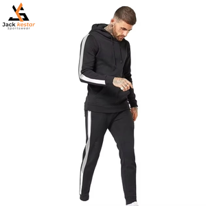 Sweat-shirts à capuche personnalisés en molleton lourd, coupe ample, survêtement, jogging athlétique avec poche, fabricant - Product Image 1