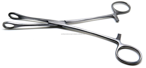 Pinces de maintien en éponge Foerster 200 mm droites dentelées – Kit d'instruments chirurgicaux manuels pour chirurgie générale - Product Image 6