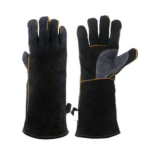 Service OEM Gants de soudage en cuir de sécurité haut de gamme à prix raisonnable Résistance à la chaleur haut de gamme conçus pour un confort optimal - Product Image 5