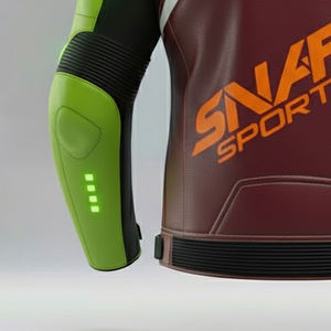 Chaqueta de Motociclista de Cuero Elegante para Hombre, Color Personalizado, 100% Cuero, Chaqueta de Motociclista para Hombre, Chaquetas de Cuero Personalizadas para Motociclistas - Product Image 4