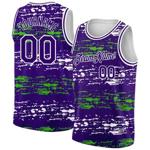 Maillot de basket-ball pour homme en coton 100% confortable, design personnalisé, matière douce, prix bas, nouvelle arrivée, maillot de basket-ball durable - Product Image 6