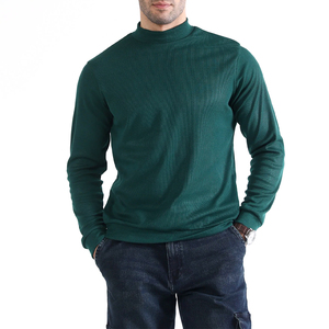 Venta caliente de moda al por mayor de los hombres sudadera de algodón de lana de cuello redondo personalizado sudaderas para los hombres - Product Image 1
