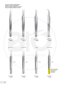 Fórceps de tejido atraumático DeBakey de alta calidad, fórceps VASCULARES de 1mm, instrumentos quirúrgicos - Product Image 3