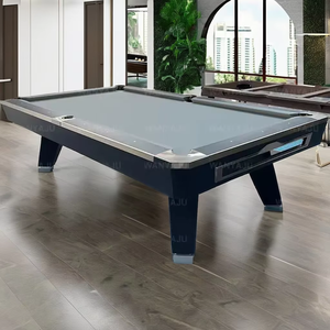 Vente en gros Fournitures de billard Table de billard commerciale personnalisée 9eet en ardoise Table de billard Tisch Table de jeu <span class=keywords><strong>Le</strong></span> Table pour club - Product Image 4