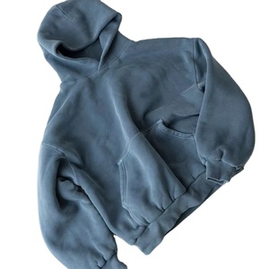 Sudadera con Capucha de Invierno para Hombre, Estilo Brillante con Pedrería, 100% Algodón, Color Personalizado al por Mayor, Cómoda, Transpirable, Ecológica, con Cierre - Product Image 1