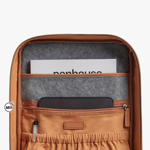 Nueva mochila para ordenador portátil personalizada Unisex de alta calidad de gran espacio de cuero PU de uso diario mochilas de moda de viaje impermeables a la moda - Product Image 6