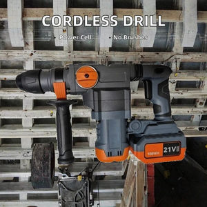 Taladro percutor inalámbrico recargable sin escobillas, martillo eléctrico, herramienta eléctrica eficiente, taladros percutores inalámbricos - Product Image 2