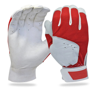 100% gants de frappeur de Baseball en cuir de vachette Original personnaliser la conception de Logo jeunesse adulte unisexe gants de frappeur légers - Product Image 5
