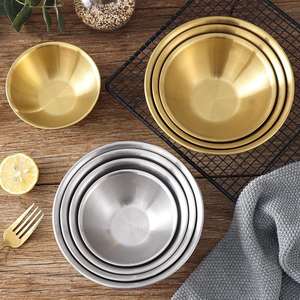 Bol en métal haute résistance pour la cuisine, le mélange et le service des aliments, qualité supérieure, longue durée de vie - Product Image 2