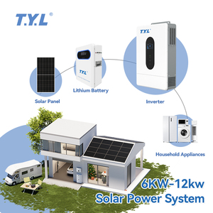 Convertisseur hybride monophasé TYL 3,6 kW pour stockage d'énergie domestique avec double MPPT parallèle et mise à jour OTA - Product Image 3