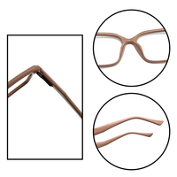 Nouveaux montures de lunettes transparentes oeil de chat pour tous les visages Anti lumière bleue lunettes plates carré grand cadre de lunettes en gros