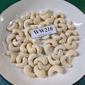 ถั่วและเมล็ดมะม่วงหิมพานต์ W210ไม่ผ่านการปรับแต่งขนาด - Product Image 1