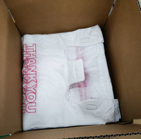 Pas de tarif personnalisé HDPE/LDPE T-Shirt sac en plastique poignée supermarché épicerie biodégradable accepte personnalisé