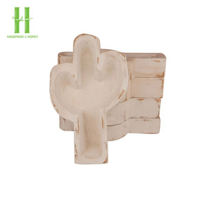 ชามแป้งไม้อะคาเซียของตกแต่งบ้านสำหรับวันหยุดอีสเตอร์สำหรับตกแต่งคริสต์มาสของขวัญผลิตในเวียดนาม - Product Image 4