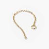Pulsera de Cadena Rolo con Dijes, Cadena Fina y Elegante, Accesorio Duradero y con Estilo - Product Image 5