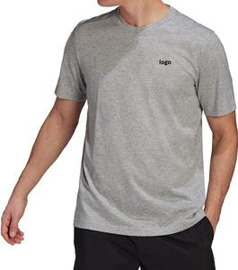 T-shirts pour hommes 65% Polyester 35% Coton Crewneck Sport Tee shirt First Class Quality quick dry t shirt for men - Product Image 3