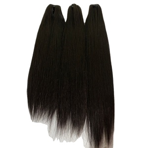 Produit chaud Vendeur de cheveux humains vierges bruts de meilleure qualité Extensions de cheveux humains de couleur européenne Trame de cheveux - Product Image 1