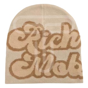 New Arrival 100% Good Quality Best Price Jacquard Beanie <b>Cap</b> for Winter Top Trendy Product Custom Reversible Fleece Beanies <b>Cap</b> - Product Image 1