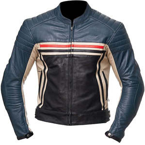 เสื้อแจ็คเก็ตมอเตอร์ไซค์หนังแท้สำหรับทุกเพศ ปี 2026 กันลม ป้องกันได้ ปรับแต่งได้ บริการ OEM ขายส่งจากโรงงานโดยตรง - Product Image 4