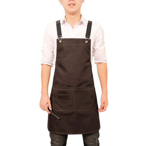 Venta al por mayor logotipo personalizado diseño ODM Casual cocina Chef delantales hombres y mujeres logotipo personalizado accesorios de cocina - Product Image 1
