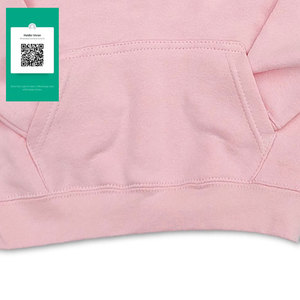 Niños al por mayor Color sólido bordado niños Sudadera con capucha de alta calidad niñas algodón polar bordado sudaderas con capucha hechas en Pakistán - Product Image 6