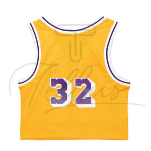 Uniformes de Baloncesto Personalizados para Mujer, Impresos, Transpirables, de Secado Rápido, sin Mangas, 100% Poliéster - Product Image 5