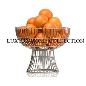 Corbeille à fruits en métal de qualité supérieure faite à la main conçue pour améliorer les intérieurs de luxe et ajouter de la beauté aux dessus de table modernes - Product Image 1