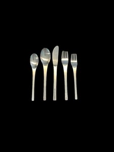 Cubiertos de acero inoxidable de alta calidad pulidos con espejo, utensilios de cocina de Metal ecológicos y duraderos para uso en utensilios de cocina - Product Image 4