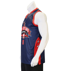 Uniforme de basket-ball à séchage rapide conçu sur mesure Vêtements de sport pour hommes avec ensembles respirants Uniforme de basket-ball sur mesure OEM - Product Image 3