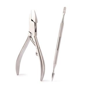 Coupe-ongles pour ongles incarnés et épais 13 cm, lime à ongles en forme de flèche, outils de manucure durables pour peaux mortes, pinces à ongles en métal durable à mâchoires larges - Product Image 1
