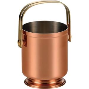 Decorative Copper Ice Bucket with Rustic Appeal for Farmhouse Decor at Very Affordable Price - Product Image 4
