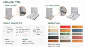 Choix des développeurs immobiliers : panneaux muraux en fibrociment pour l'extérieur, bardage, revêtements pour la façade des complexes d'appartements, normes ISO EN - Product Image 4
