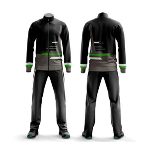 Nouveau design Logo personnalisé survêtement pour hommes ensemble décontracté automne fermeture éclair combinaison de football - Product Image 4