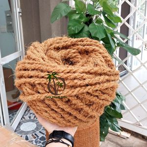 เชือกใยมะพร้าวธรรมชาติ COCO-ECO สีน้ำตาล ขนาดสั่งทำได้ เส้นผ่านศูนย์กลาง 3.5 มม.-10 มม. ผลิตในเวียดนาม - Product Image 2