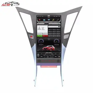 Автомобильный DVD-плеер AuCar с вертикальным экраном 13,6 дюйма, Android 9, GPS-навигация, автомобильное радио, видео, Android, стерео для Hyundai Sonata 2010-2014