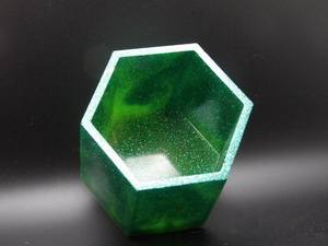 Bolígrafo de mesa Halder Tipo mármol Portalápices Mejor precio Portalápices de resina para oficina Tamaño personalizado Nueva apariencia Fabricante hecho a mano - Product Image 3