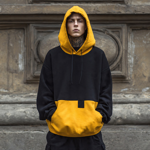 Sudadera con Capucha Holgada para Hombre, Invierno, 450GSM, Estilo Informal, Sudadera con Capucha de Forro Polar Grueso para Hombre - Product Image 3