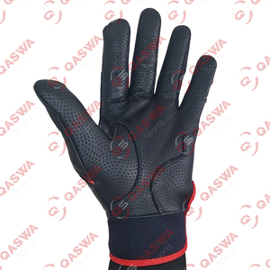 Guantes de Béisbol de Cuero de Alto Rendimiento con Cierre de Gancho y Bucle, Color Personalizado, Duraderos, Cómodos, con Puño Corto para Entrenamiento - Product Image 5