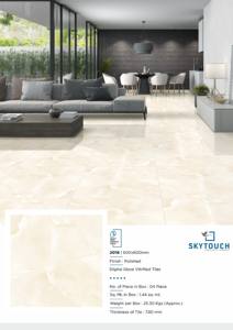 Clásico moderno mármol porcelana brillante 600x600 0/600x1200mm azulejos de suelo y pared ladrillo refractario para Interior para Baño - Product Image 3