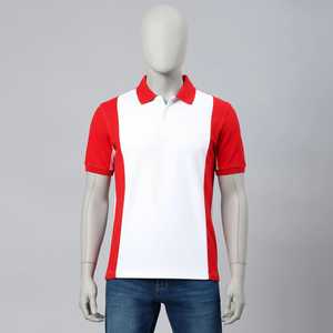 Chemises pour hommes en gros, tricotées, imprimées, personnalisées, brodées, avec poche, anti-plis, à manches courtes, en Spandex/Polyester - Product Image 1
