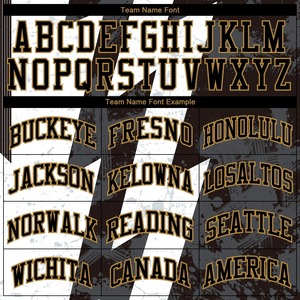 Maillot de costume de basket-ball à col rond en sublimation blanc noir-vieil or personnalisé prix bon marché vente en gros - Product Image 3