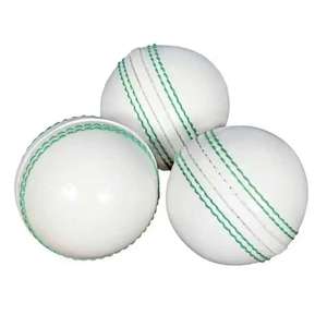 Pelota de críquet Premium | Logotipo personalizado de pelota dura de cuero genuino | Calidad deportiva profesional ligera - Product Image 3