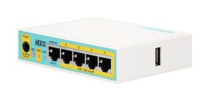MikroTik hEX PoE lite <b>Router</b>, RB750UPr2, 5x RJ45 100Mb/s, 1x USB - Product Image 3