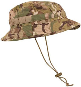 Gorras de Sol Redondas Casuales de 5 Paneles, Sublimadas Personalizadas, Impermeables, de Poliéster y Algodón, Unisex - Product Image 2