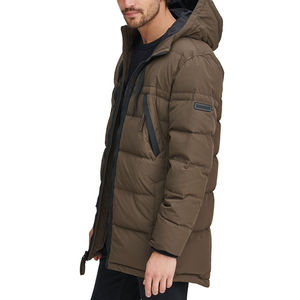 2026 Doudoune matelassée réversible zippée à col montant, épaisse, respirante, coupe-vent, manches longues, grande taille, coupe régulière - Product Image 3