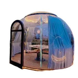what is transparent bubble house and how much do you know about PC dome house?