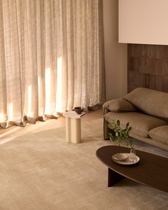 Alfombra de lana con mechones a mano Beige personalizada, felpa suave, pelo alto, 15mm, hecha a mano, diseñador moderno, antideslizante, para mascotas, duradero, sólido, para el hogar - Product Image 6