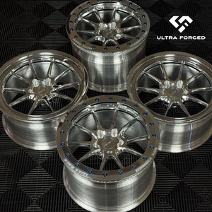 Poles roda balap 15x10 17x11 17x10 2 buah roda tarik Beadlock tempa untuk Charger Hellcat supra GT-R RS3 corvette Z06 C7 - Product Image 2