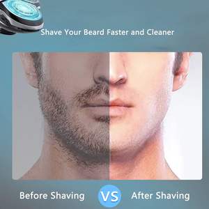 Cabezal de Repuesto Triple para Afeitadora Eléctrica, Compatible con Afeitadoras Eléctricas USB, Uso en Seco/Húmedo para Cara y Cuerpo, Lavable - Product Image 4